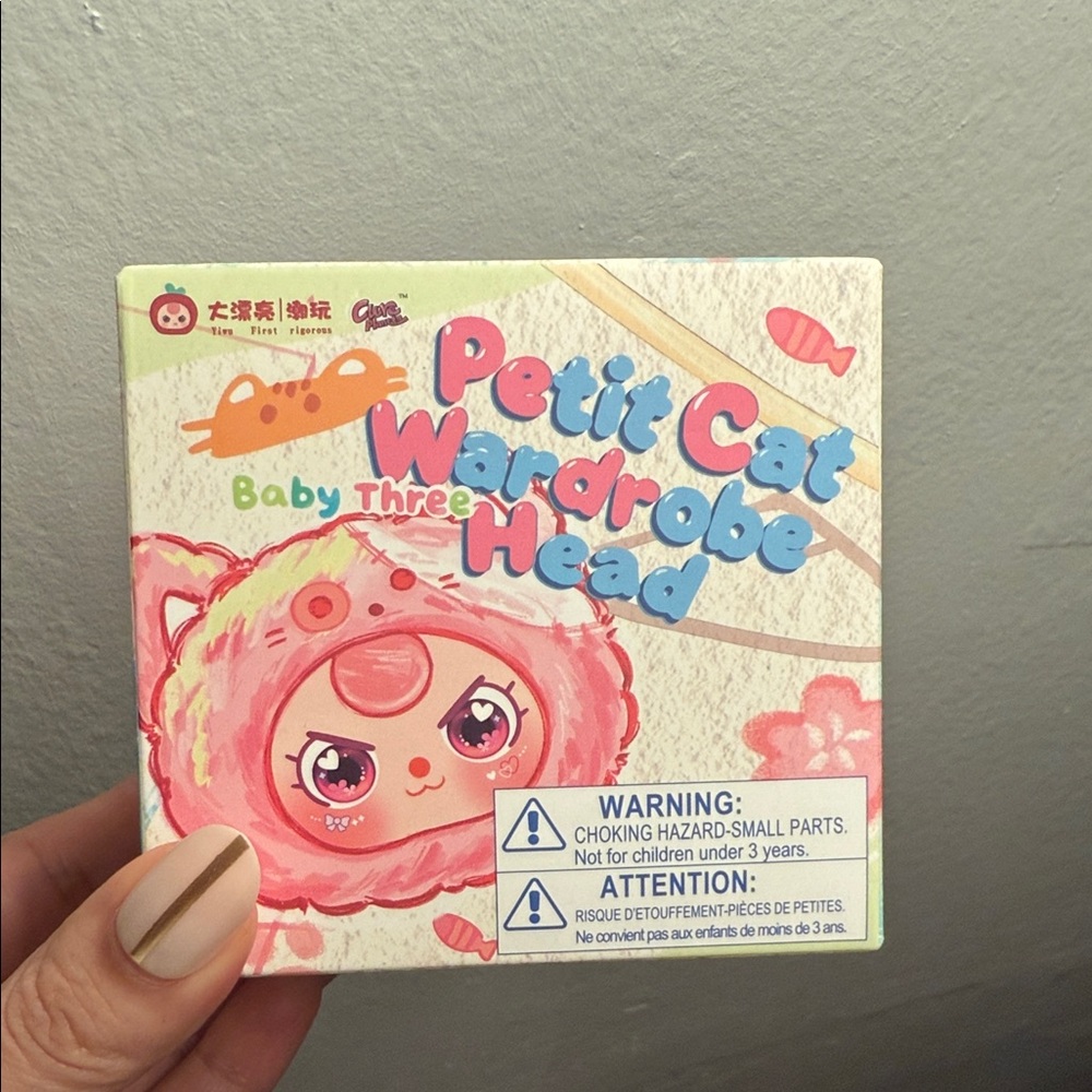 Petit Cat Wardrobe Head Baby Three Blind Box